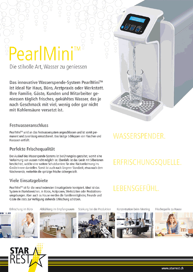 Pearl Mini Wasserspende-System